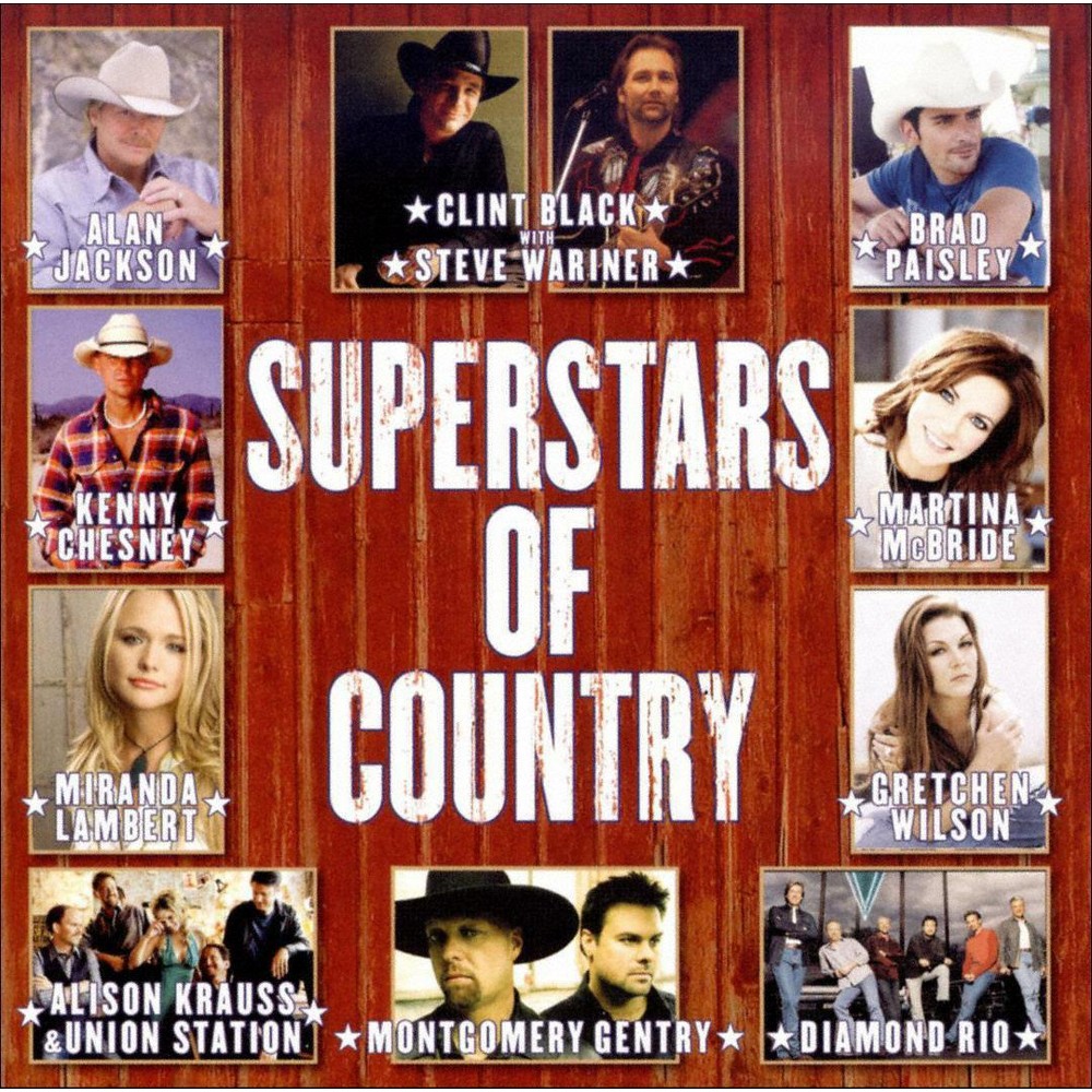 UPC 886972999425 product image for Superstars of Country (Sbme) | upcitemdb.com