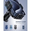 Itopfox Car Phone Holder with Wider Clamp & Metal Hook, Vent Mount for Thick Cases, Compatible with iPhone 17 16 15 14 13 Pro Max & More Smartphones - 2 of 4