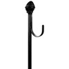 Northlight 30" Black Metal Christmas Wreath Hanger Stand - 2 of 4