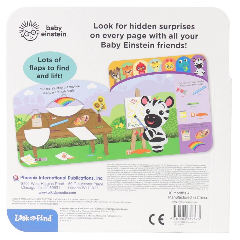 Baby Einstein Look and See with Me! Lift-a-Flap Look and Find (Board Book), 4 of 9
