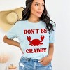 Simply Sage Market Women's Don't Be Crabby Puff Print Short Sleeve Graphic Tee - 2 of 4