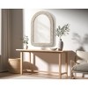 Elegant Lighting Arch Cornhusk Mirror 27x36 in Linen White - 3 of 4