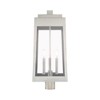 Livex Lighting Oslo 3 - Light Post Light in  Brushed Nickel - 2 of 4