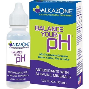 Alkazone Balance Your PH Alkaline Booster Drops 1.2 Oz - 1 of 4