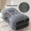 FONTOI 2 Pack Bed Pillow with Removable Cover, All-Season Comfort, Perfect for Home, Hotel, Bed, Gray, 5.5"*5.5"*17" - 2 of 4