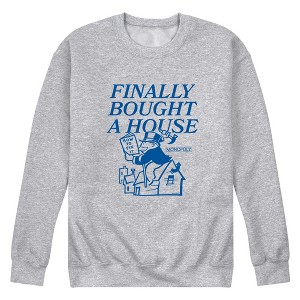 Men's - Monopoly - Finally Bought A House Graphic Fleece