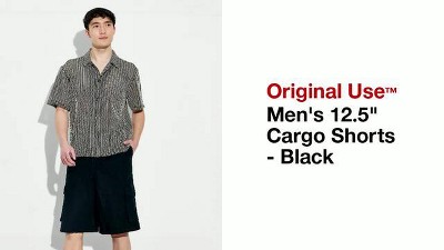 Men's 12.5" Cargo Shorts - Original Use™ Black
