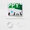 Round Happy Birthday Foil Balloon White - Spritz™ - 4 of 4