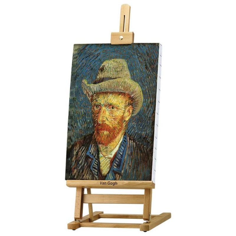 Creative Mark Tabletop Artist Easel Van Gogh 29-38” Tall Folding Display Easel, H-Frame Wood Studio Art Easel, 3 of 6
