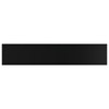 vidaXL Bookshelf Boards 4 pcs High Gloss Black 39.4"x7.9"x0.6" Engineered Wood - 4 of 4