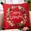The Lakeside Collection Gingerbread Embroidered Accent Pillows - 2 of 3