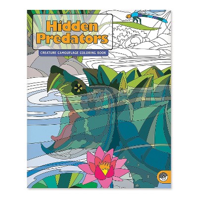 MindWare Hidden Predators Coloring Book - Coloring Books