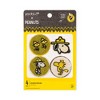 Yoobi 4pk Peanuts Sticker Patches Beagle Scouts - 3 of 4