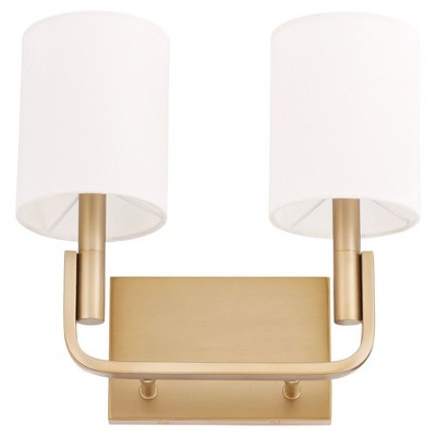Quorum Lighting Tempo 2 - Light Sconce in  Aged Brass