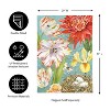 Evergreen Fleur Nest Suede House Flag 28 x 44 Inches Outdoor Decor for Homes and Gardens - 2 of 4