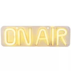 Northlight 11" LED Neon Style 'On Air' Wall Sign