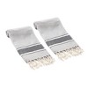 Olive & Linen Terra Turkish Hand / Kitchen Towel - 2 of 4