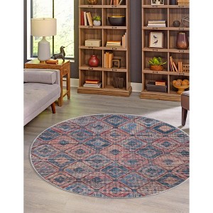 Unique Loom Sisu Collection Area Rug - Aksil - 1 of 4