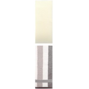 REGALWOVEN Cotton Soft Absorbent Bathroom Hand Towel for Kitchen Hotel and Spa 13" x 30"/13" x 29" 2 Pcs - 1 of 4