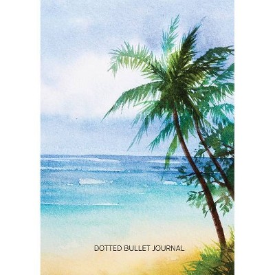 Watercolor Beach - Dotted Bullet Journal - by  Blank Classic (Paperback)