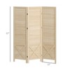 NicBex Room Divider Folding Privacy Screen with Peg Board Display for Home & Office - 3 of 4