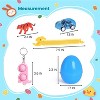 Fun Little Toys 100 PCS Prefilled Easter Eggs with Toys – Easter Basket Stuffers, Egg Hunt Prizes, Classroom Rewards, Party Favors for Kids - 3 of 4