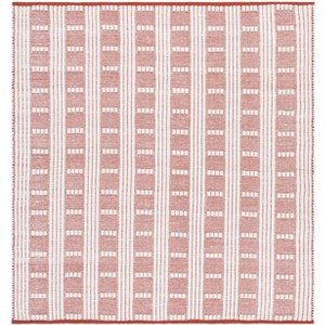 Vermont VRM951 Flatweave Indoor Area Rug - Rust/Ivory - 6'x6' - Safavieh - 1 of 2