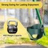 Toddler Bucket Baby Swing, High Back Swing Set, 330lb Capacity , Outdoor Indoor - 4 of 4