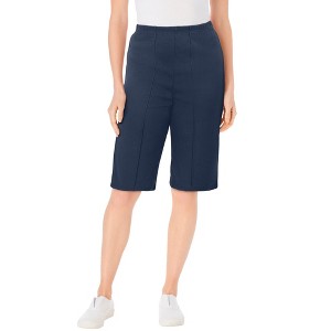 Woman Within Plus Size Bermuda Short - 1 of 4