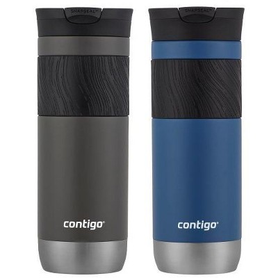 thumbnail image 2 of Contigo AUTOSEAL West Loop Stainless Steel Travel Mug – 20 Oz 2-Pack, Crystal Blueberry, Insulated 2 of 4