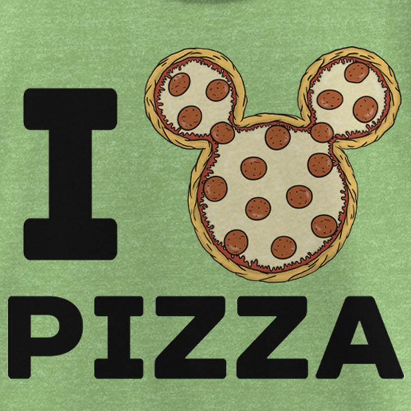 Girl's Disney Mickey Mouse Pizza T-Shirt, 2 of 5