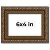 PosterPalooza | Photo Size Sculpted Gold Picture Frame - UV Acrylic, Foam Board Backing, Hanging Hardware - 2 of 4