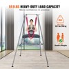 VEVOR Aerial Yoga Frame & Yoga Hammock, 9.67 ft Height Yoga Swing Stand Comes with 6.6 Yards Aerial Hammock, Max 551.15 lbs Load Capacity, Red - 3 of 4