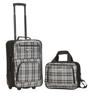 Rockland Rio 2pc Softside Carry On Luggage Set - 1 of 4