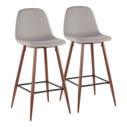 Modern bar best sale stools grey