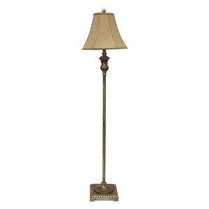 Alice Traditional Floor Lamp White (Lamp Only) - Decor Therapy
