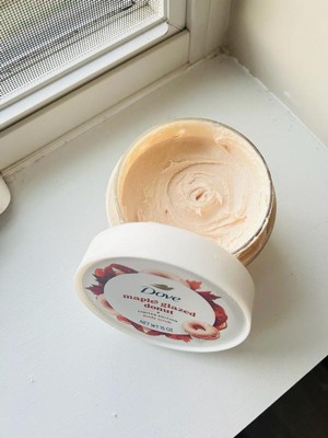 Dove Beauty Limited Edition Fall Holiday Treat Body Scrub Maple