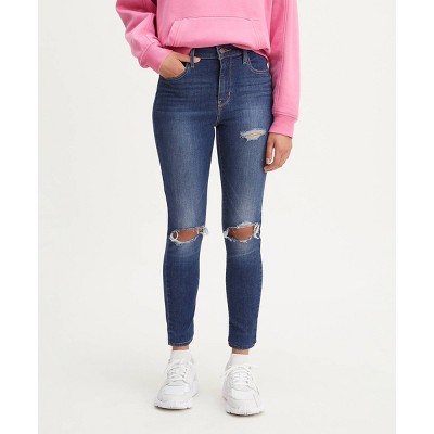 levi's high rise super skinny jeans