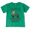 The Juniper Shop Daddy's Hunting Buddy Toddler Short Sleeve Tee - 5T - Kelly - 2 of 4