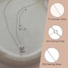 Women's Choker Necklace, 13 - 16 Inches, Sterling Silver/Gold Ball Bead Charm Everyday Necklaces - 3 of 4