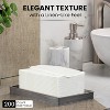 Inspire Linen Feel Disposable Napkins | Elegant Guest Hand Towels For Fine Dining, Bathroom, Washing Station, | 200 Count - 4 of 4