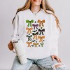 Simply Sage Market Coquette Colorful Halloween Bows Lightweight Garment Dyed Sweatshirt - 2 of 4