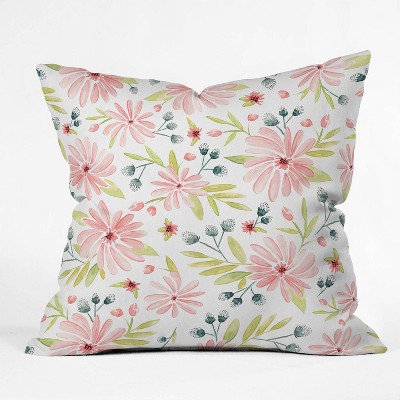 16"x16" Heather Dutton Amelia Throw Pillow Pink - society6