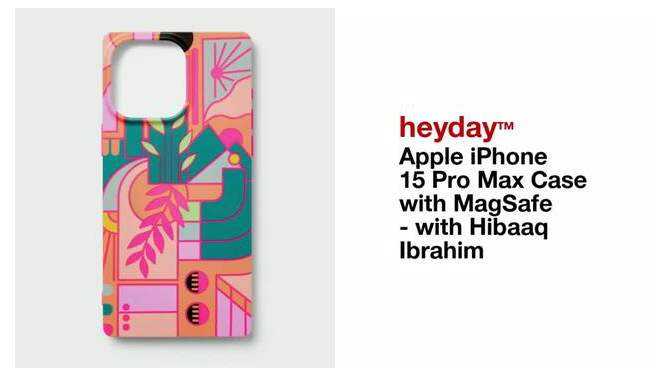 Apple iPhone 15 Pro Max Case with MagSafe - heyday&#8482; with Hibaaq Ibrahim, 2 of 7, play video