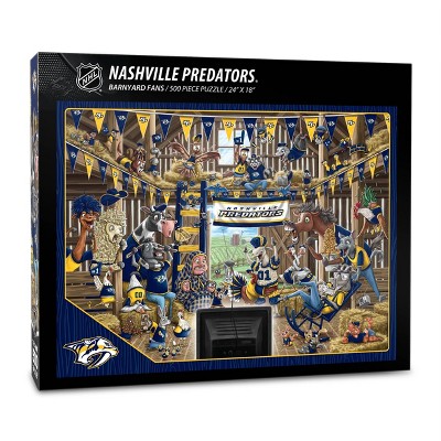 NHL Nashville Predators Barnyard Fans 500pc Puzzle