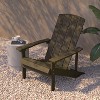 Flash Furniture Charlestown Commercial All-Weather Poly Resin Wood Adirondack Chair - 4 of 4