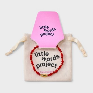 Little Words Project Go Football Stacker Beaded Bracelet - 1 of 4