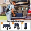 Karl Home 42'' W Portable Garden Cart Collapsible Utility Wagon - 3 of 4