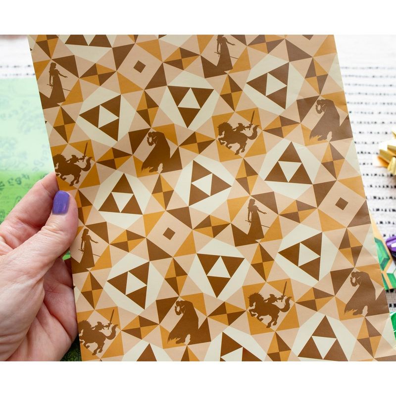 The Legend of Zelda 9-Piece Wrapping Paper Kit, 4 of 10