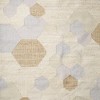 Ivory Brown And Gray Patchwork Hand Woven Area Rug - 4 of 4